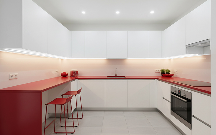 reforma de cocina las rozas despues